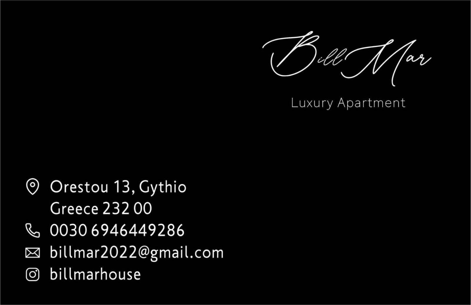 Billmar Luxury Apartment In The Center Of Gytheio Exteriör bild